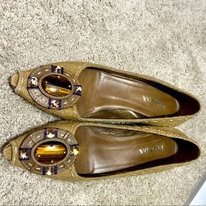 Prada Women’s Low Heel. Size 38 euro
